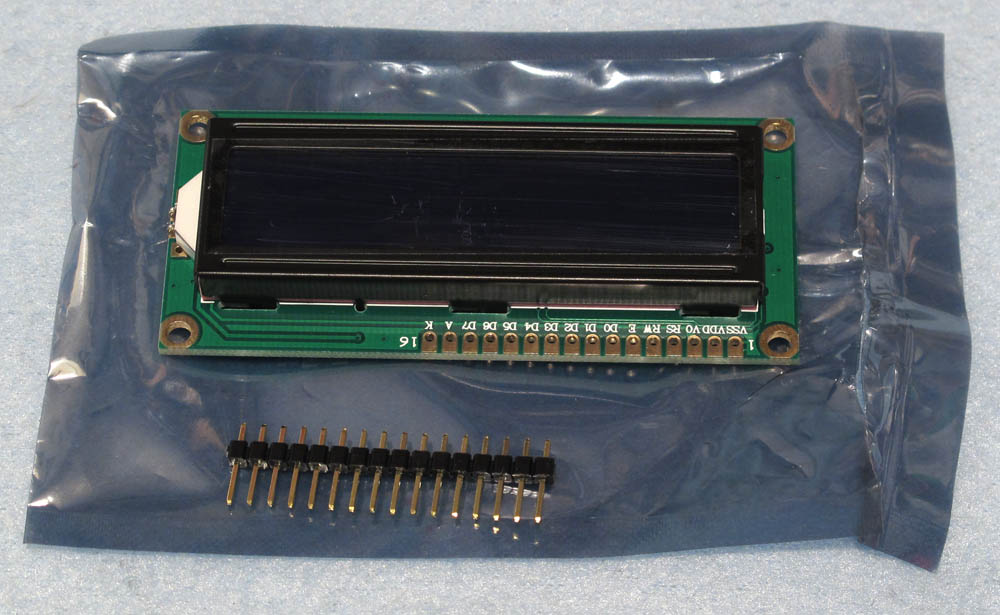 LCD and pins