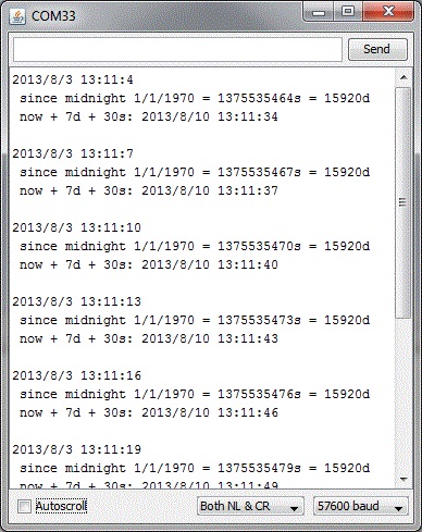 RTC Serial Results