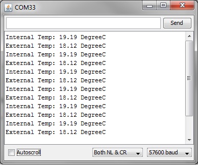 Temp Reading Serial