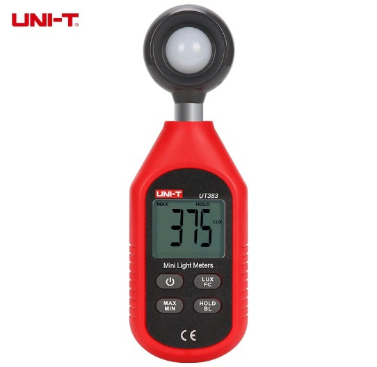 Digital Luxmeter (UNI-T UT383) Front