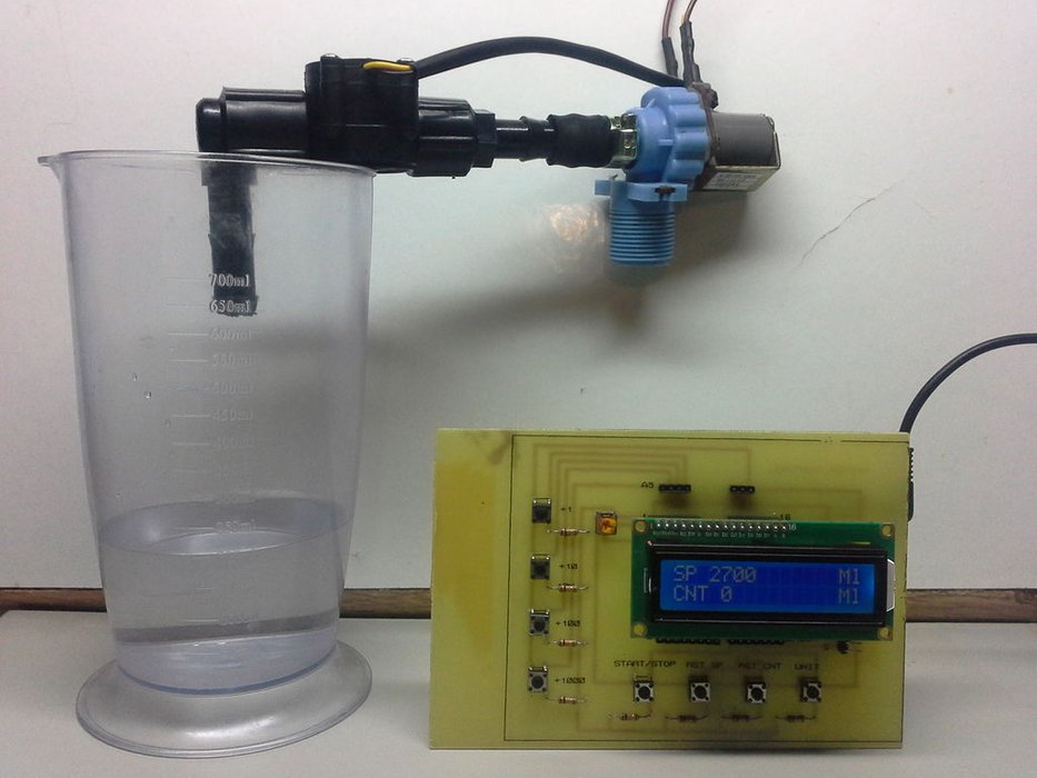 YF-S201 Hall Effect Water Flow Sensor Application