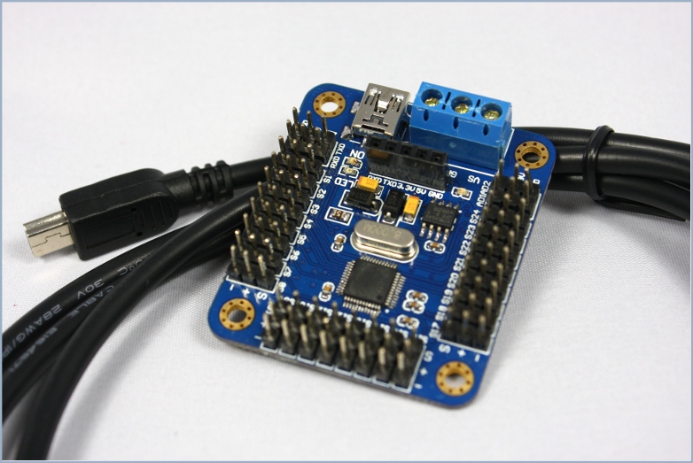 USB Servo controller 16 channels