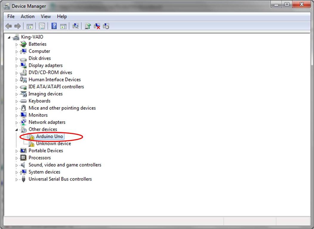 Arduino UNO Windows 7 USB driver installation | Hobbyist.co.nz